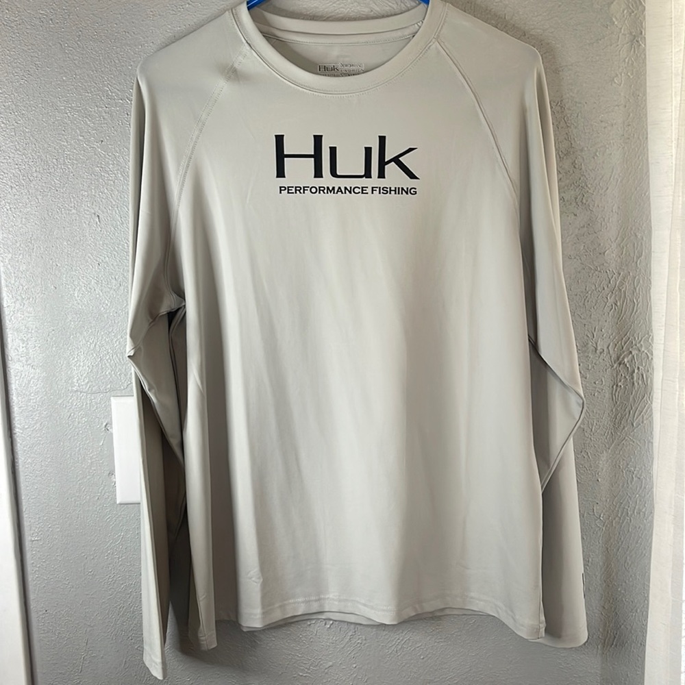 Youth XL Huk Fishing Long Sleeve Shirt